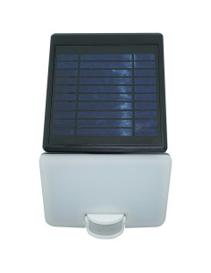 Proiector LED Solar, 12W, Senzor, IP54, 1500 Lumeni, 4000K, Negru