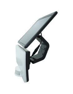 Proiector LED Solar, 12W, Senzor, IP54, 1500 Lumeni, 4000K, Negru