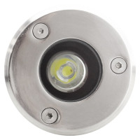 Spot LED 1W, Alb Rece, Pavaj, IP68