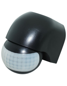 Senzor Exterior Microunde, 180 Grade, IP54, 1000W, Negru
