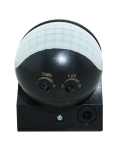 Senzor Exterior Microunde, 180 Grade, IP54, 1000W, Negru