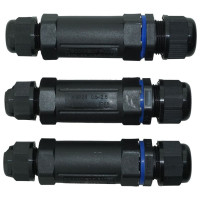Conector Etans IP68, Liniar, Cablu 5 Fire, 0.5-2.5mm