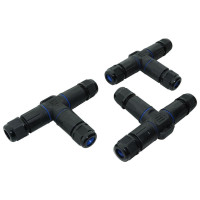 Conector Etans IP68 "T", Cablu 2 Fire, 0.5-2.5mm - 4