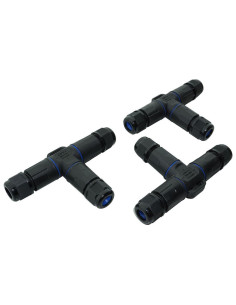 Conector Etans IP68, T, Cablu 3 Fire, 0.5-2.5mm