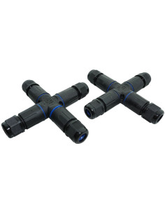 Conector Etans IP68 pentru 3 Fire, X, Cablu 0.5-2.5mm