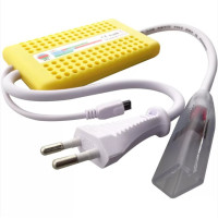 Controler LED RGB 1300W, 220V, IP54, cu telecomanda IR - 3