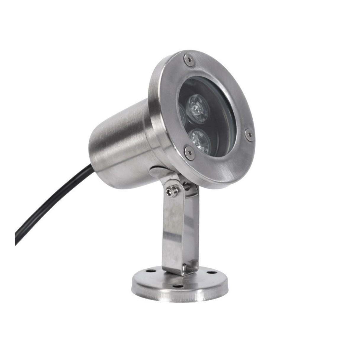 Spot LED RGB 3W, IP68, 12V, pentru Piscina, fara Telecomanda