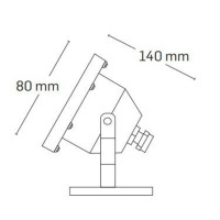 Spot LED RGB 3W, IP68, 12V, pentru Piscina, fara Telecomanda - 7
