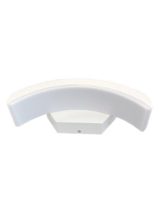 Aplica LED Concava, Alba, 24W, IP65, Lumina Calda