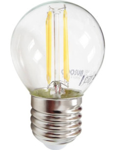 Bec Filament LED 2W, E27, G45, Lumina Calda