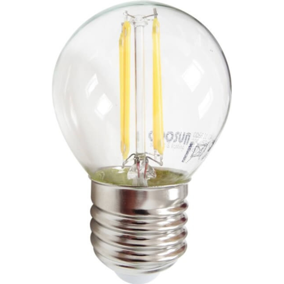 Bec Filament LED 2W, E27, G45, Lumina Calda