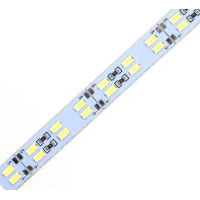 Banda LED Rigida 5730, 17W, 12V, 100 cm, IP20, Alb Rece, 72 LED-uri/metru