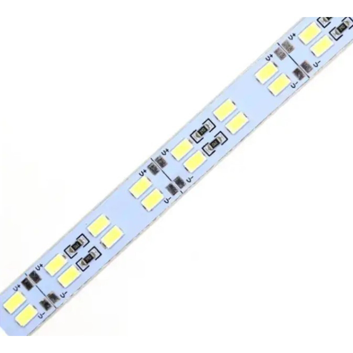 Banda LED Rigida 5730, 17W, 12V, 100 cm, IP20, Alb Rece, 72 LED-uri/metru