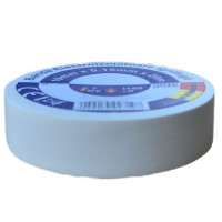Banda Alba Ignifuga, Izolatoare 19mm x 0.15mm, Lungime 20m - 3