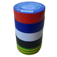 Banda Multicolora Ignifuga, Izolatoare 19x0.15mm, Lungime 10m