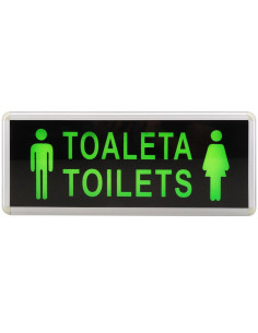Lumina LED de Urgenta Toaleta, Femei-Barbati, 1 Fata