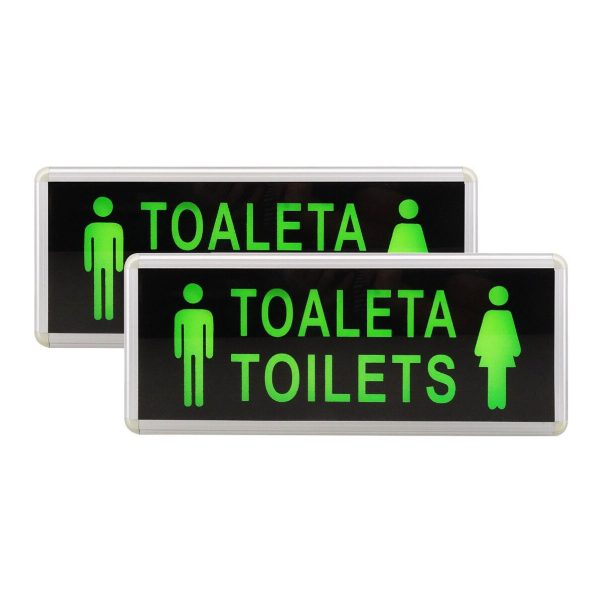 Indicator LED Cu Doua Fete, Toaleta Femei-Barbati