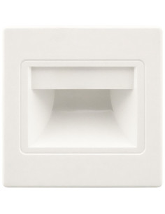 Spot Incastrabil LED 1W, Alb Cald, Ideal pentru Perete sau Scara