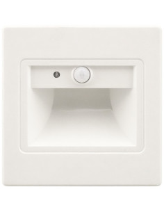 Spot LED Incastrabil 1W, Senzor Alb Natural, Perete sau Scari