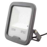 Proiector LED 30W, 6400K, Gri, cu Telecomanda si Senzor Crepuscular - 4