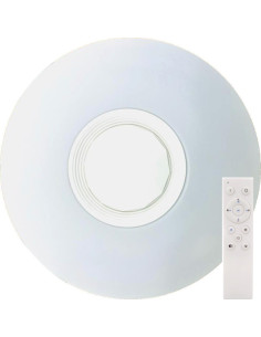 Plafoniera RGB LED, 30W, Rotunda, Difuzor, Bluetooth, Control cu Telecomanda