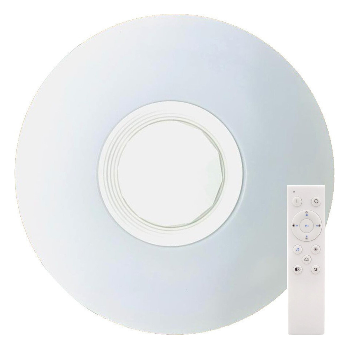 Plafoniera RGB LED, 30W, Rotunda, Difuzor, Bluetooth, Control cu Telecomanda