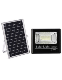 Proiector Solar LED 150W, Monocristalin, Telecomanda IR