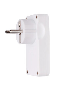 Stecher CP cu Intrerupator, Design Plat