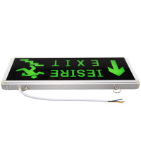 Lampa LED Scari, Sageata Sus,Iesire Exit, 2 Fete - 5