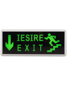 Lumina LED pentru Iesire, Sageata in Jos, Scari, Doua Fete