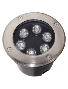 Spot LED 6X1W, IP65, Alb Natural, pentru Pavaj