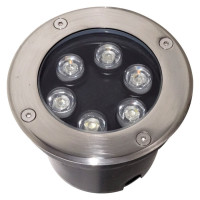 Spot LED 6X1W, IP65, Alb Natural, pentru Pavaj