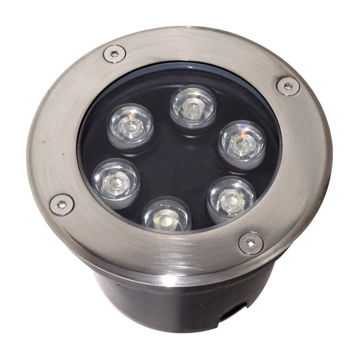 Spot LED 6X1W, IP65, Alb Natural, pentru Pavaj
