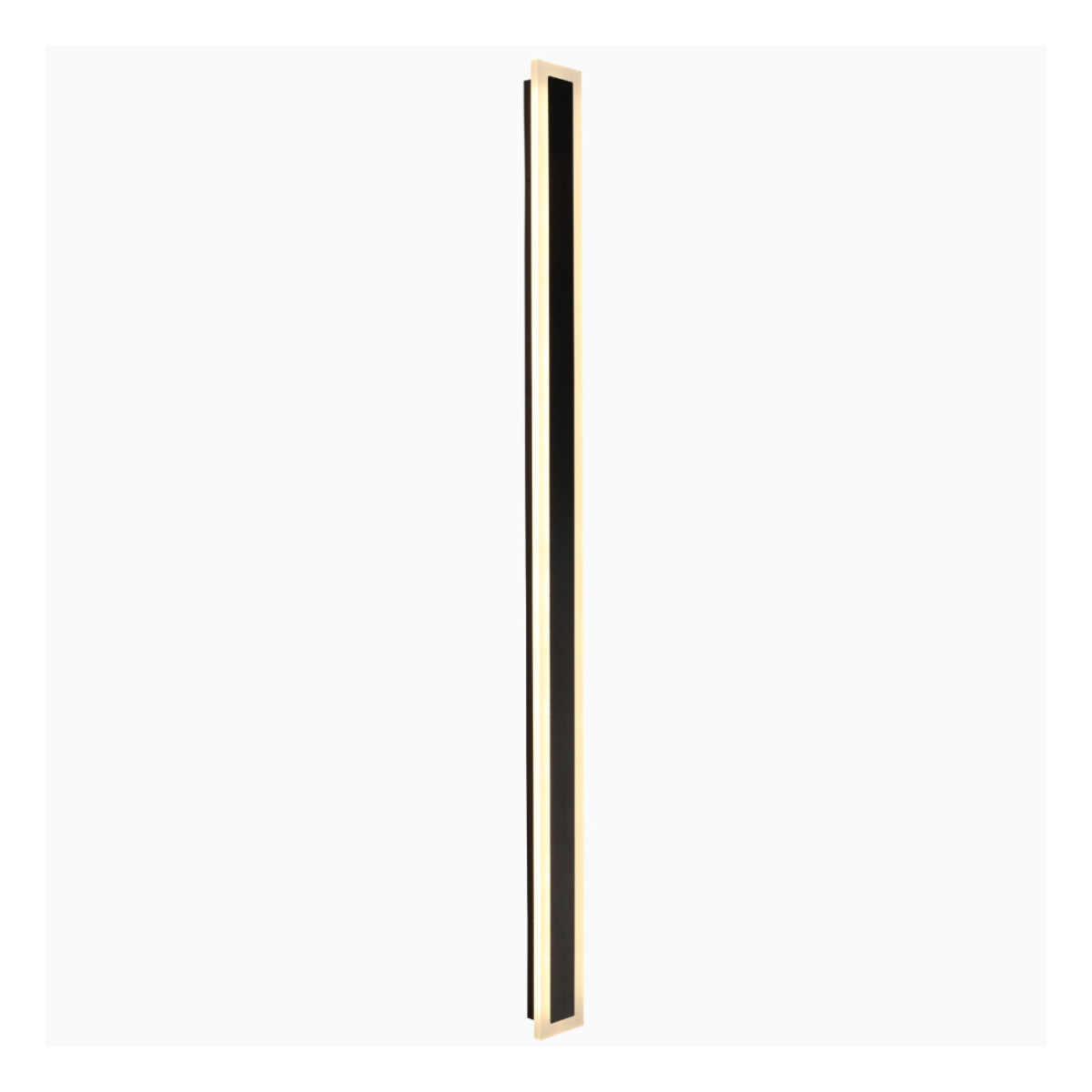Aplica Liniara Neagra LED, 45W, IP65, Lumina Calda pentru Exterior