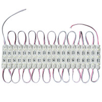 Set 20 Module LED SMD 3X5730, Samsung, 12V, Lumina Alb Cald - 3