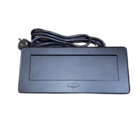 Priza cu 2 Porturi USB, 2 Posturi, Cablu 2M, Design Ascuns - 2