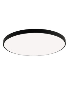 Plafoniera LED 40W, Rama Neagra, Lumina Alb Rece