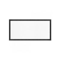 Panou LED Aplicat 36W, Negru, 30x60cm, Lumina Alb Rece