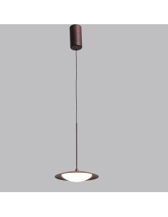 Lustra Cafenie LED 8W, Design Concav, Reglabila
