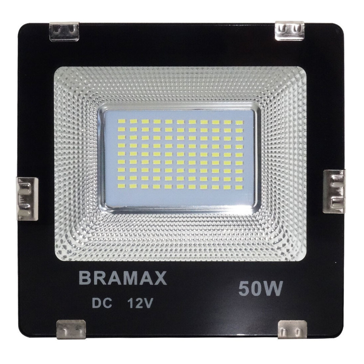 Proiector LED 12V, 50W, Lumina Alb Rece, Cu Clesti