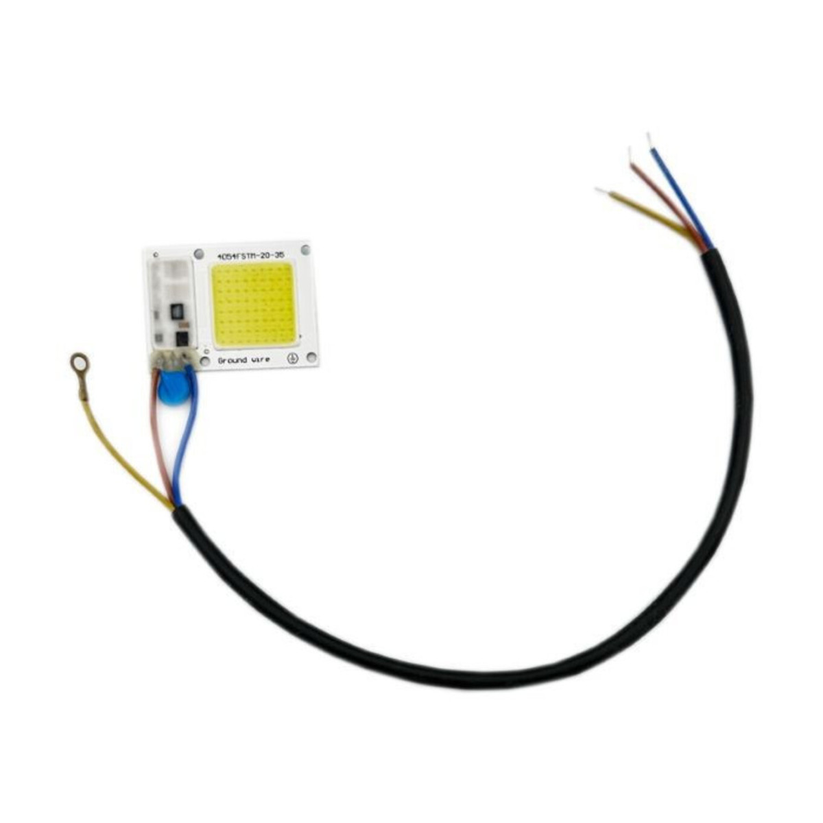 Cip LED cu Fir 30W, Alb Rece, 220V