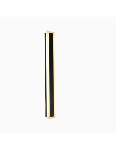 Aplica LED Liniara Neagra Exterior, 14W, IP65, Lumina Alba Rece/Naturala