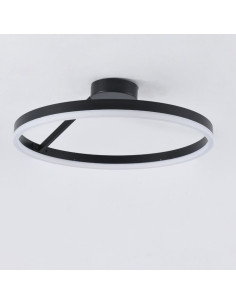 Lustra Neagra LED, 40W, Control la Distanta