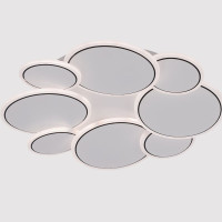 Lustra Alba, LED 77W, Control cu Telecomanda