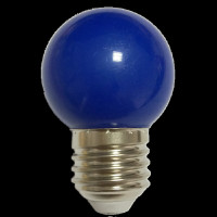 Bec Albastru LED, E27, 1W, G45