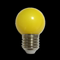 Bec LED 1W, E27, G45, Lumina Galbena