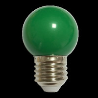 Bec Verde LED 1W, G45, E27
