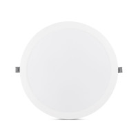 Spot LED Rotund 20W, Alb Rece, IP44, Alimentare Fara Driver