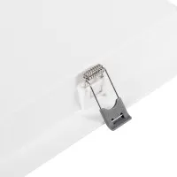Spot LED 24W, Alb Rece, IP44, Design Patrat, Alimentare Fara Driver 2