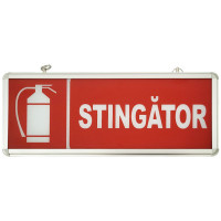 Lampa Stingator Emergenta, LED, 220V, IP20, Acumulator Inclus, O Fata